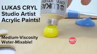 LUKAS CRYL Studio Artist Acrylics | Professional quality at reasonable cost!