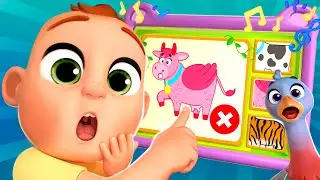 Matching Song | Animal Puzzle | Lalafun Nursery Rhymes & Original Kids Songs