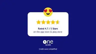 OneScore - India's highest rated app to check Free Credit Score. #CreditScoreSimplified.