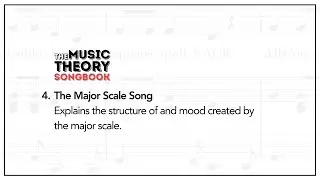 The Major Scale Song &ndash; Teach WWHWWWH with Singing | Music Theory Songbook for Grades 3&ndash;6