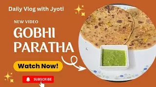 Crispy Gobhi Paratha 😍 | Winter Special Recipe