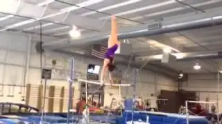 Angelina Giancroce (Bars - new skill video) Aug. 2013