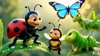 🪲 Insect and Bug Adventure Song for Kids! | Learn About Bugs, Bees & Butterflies 🐞🐝🦋
