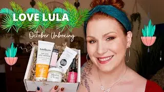 Распаковка коробки с подпиской на OCTOBER CLEAN BEAUTY от LOVE LULA //Международная доставка