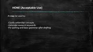 AI Use and Academic Integrity Video