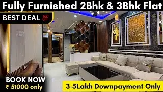 कम Budget का Flat 2Bhk & 3Bhk Fully Furnished In West Delhi Near Dwarka Mor Metro 90%Loan Registry 