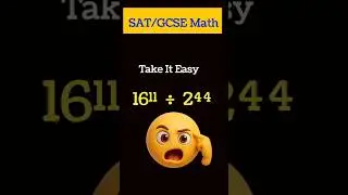This Exponent Question Looks Hard&hellip; But Equals 1! 😱 #mathstricks #square #trending #shorts