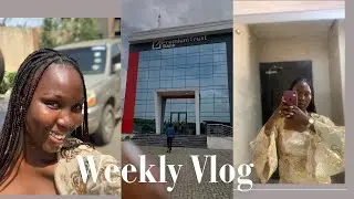 WEEKLY VLOG: Premium Bank View, Thanksgiving Service, Learning to Drive, Braids Lover