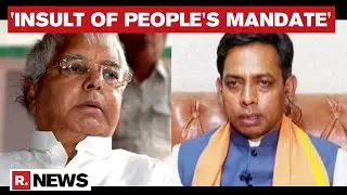 BJP MLA Lalan Paswan 'Shocked' At Lalu's Attitude, Welcomes Probe Into Tape's Authenticity