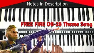 Free Fire OB-28 Update Theme Song Keyboard/Piano-Advance Server Theme Song