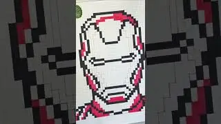 Ironman #pixelart #drawing #art #ironman