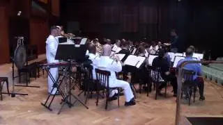 U.S. Naval Forces Europe Band Trains with Naples Conservatory of Music