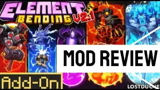 Elements Bending V2.1 Viewer Game review | #minecraft