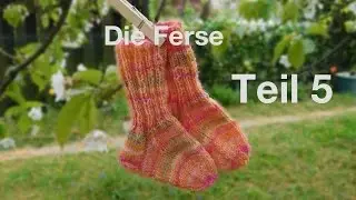 BABYSOCKEN | KINDERSOCKEN STRICKEN | TEIL 5 | Die Ferse