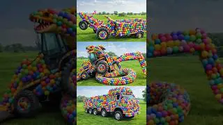 #jcb #excavator #truck #snake #tractor #stunt #baloon #gubare #cartoonjcb #viral #shortsfeed #grader