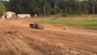 First time in my cousin clone 350 race kart