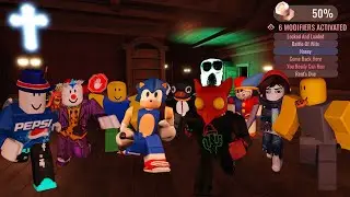 DOORS 12 players with 50% modifiers - Full Gameplay