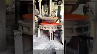 Satisfying Metal Forming: Hot Pressing Giant Steel Discs for Boilers & Vessels
