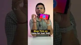 Get Instagram Blue Tick for Just ₹45 #howto #blueticks #instagram #insta #instaupdate #verified #ig