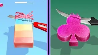 Soap Cutting 🧼🔪 Very Satisfying video | GamePlay | Mobile game | ios android game