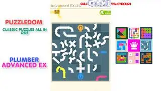 Puzzledom - Plumber ADVANCED EX Level 1 - 50 - Walkthrough