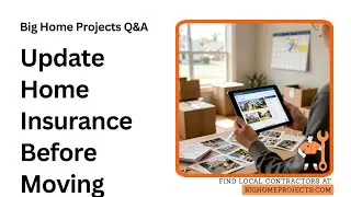 Update Replacement Cost Flood Earthquake Coverage Before Moving
