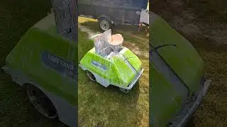 Turf Tank one painting American football field #tanklife #turftank #football