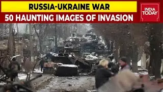 Russia-Ukraine War: Take A Look At Top 50 Haunting Images Of Russia's Ukraine Invasion