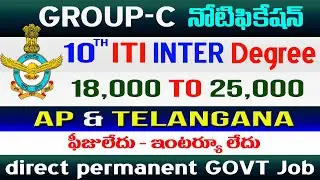 Indian Air Force Group'C' Job Notification 2021