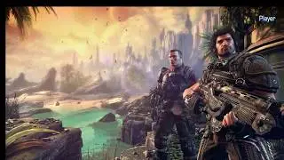 Bulletstorm - Full Clip Edition main menu with Grayson Hunt - 1080p60