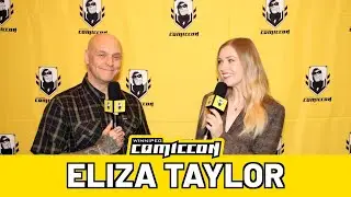 Backstage with Eliza Taylor!