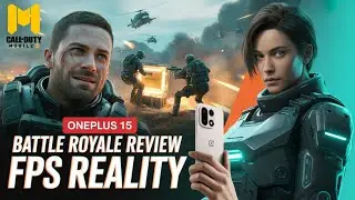OnePlus 15 Battle Royale Review 🔥 FPS Reality | COD Mobile BR Performance Test