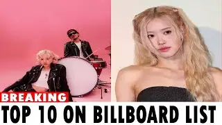 BLACKPINK's Rose Stuns the World as First Solo K-Pop Artist in Billboard Top 10