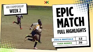 USIU-A MARTIALS VS CUEA MONKS | KRU CHAMPIONSHIP 2025-2026 WEEK 2 MATCH HIGHLIGHTS