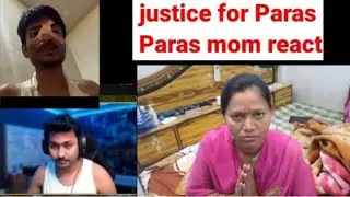 Dynamo react on paras official | Paras mom reply 😭|| paras attack