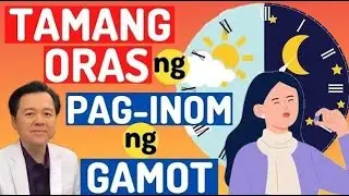 Tamang Oras ng Pag-inom ng Gamot. By Doc Willie Ong