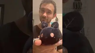 Teeturtle Mothman Reversible Plushie in Action!  #shorts #plushie #mothman