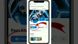 Facebook Follow Button Add | How To Add Follow Button On Facebook | #shorts #youtubeshorts #short