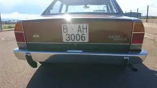 Seat 124 sport coupe 1800 walk arround