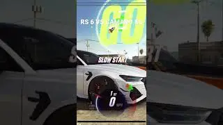 Sick Seconds 1.0 CAMARO SS vs Audi RS6 🚀🚀 #new #csrracing2 #car #gameplay #subscribe #like #top