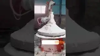 Industrial Robot FoamSculptor: The Spinning Foam Mastermind