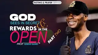 15.01.2026 FASTING & PRAYER SERVICE,  GODS SEES IN SECRET & REWARDS IN THE OPEN PART 02