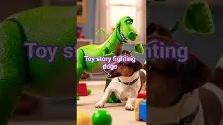 toy story fighting dogs