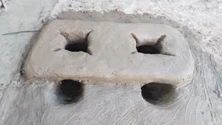 Making a Dakota fire hole 🔥