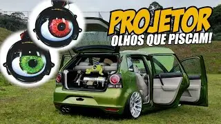 VW POLO VERDE HORNET E O FAMOSO PROJETOR DE OLHO QUE PISCA!