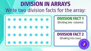 Writing Division Facts for an Array | Grade 2 Maths | Stemkit Education
