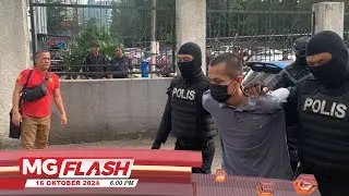 Abang Sulung Penyerang Balai Polis Ulu Tiram Didakwa Dengan Dua Pertuduhan #MGFlash