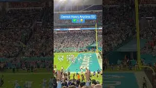 Derrick Henry with an Anytime Touchdown! #touchdown #miami #dolphins #nfl #makevegaspay