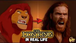🦁The Lion King in REAL LIFE | Mufasa & Scar AI Transformation