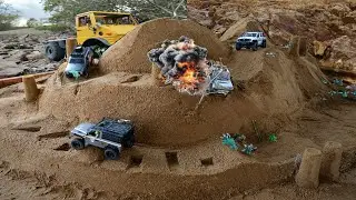 RC Crawler Extreme Off-Road Test 💥 Sand Mountain Explosion Challenge#offroad #4x4 #4x4rwd #1m